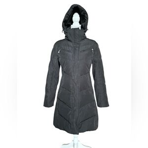 Calvin Klein Performance black long puffer coat size Small